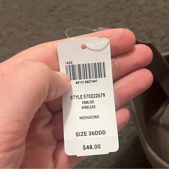 Soma Wireless Enbliss Bra In Mochaccino NWT - Picture 5 of 5